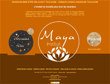 Tablet Screenshot of institut-maya.fr